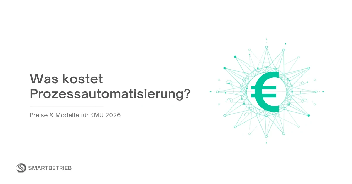 Was kostet Prozessautomatisierung? Preise und Modelle für KMU 2026